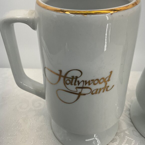 Hollywood Gold Cup Commemorative Beer Stein Set 2 - Picture 3 of 8